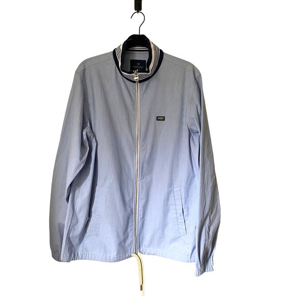 Scotch & Soda Other - NWOT SCOTCH & SODA Lightweight Zip-Through Men's Jacket Striped Casual sz. L